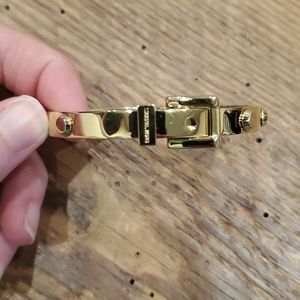 Michael Kors gold buckle bracelet